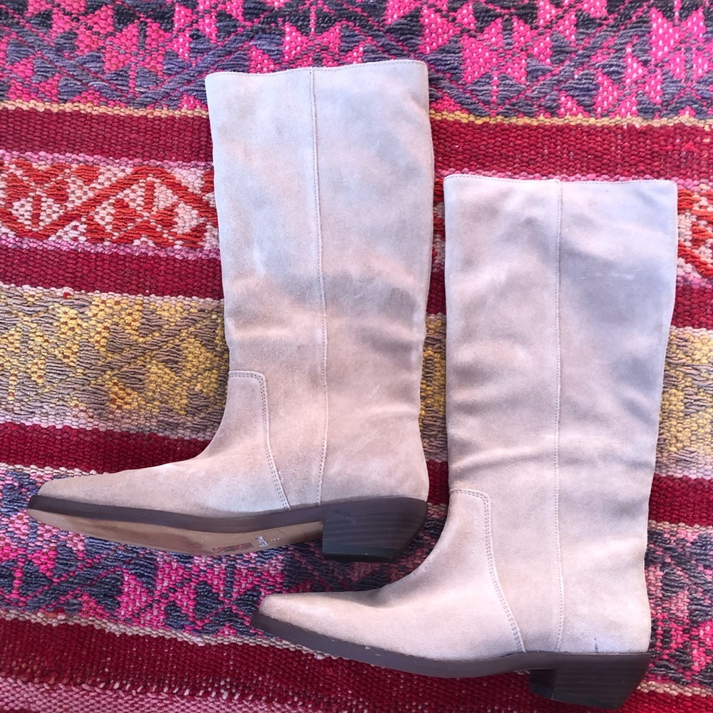 Idris suede Madewell boots